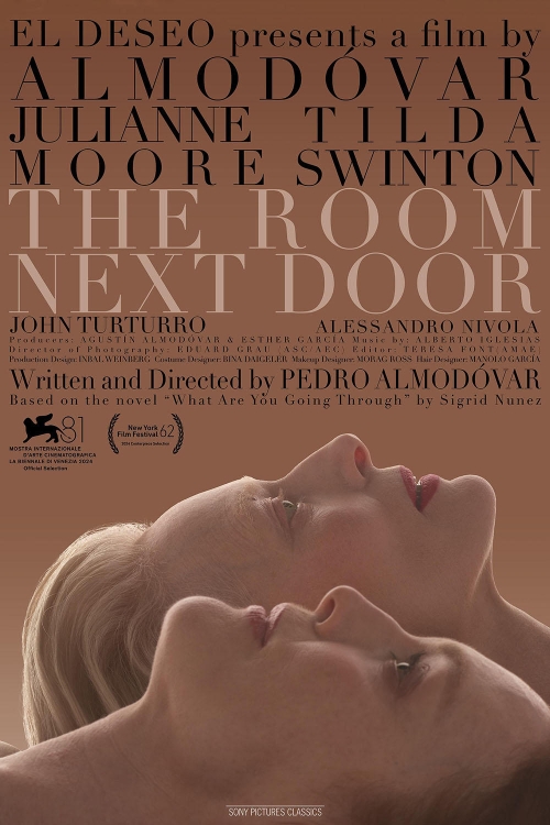 Ver The Room Next Door (2024) online gratis, poster, sinopsis, tráiler, reparto y más