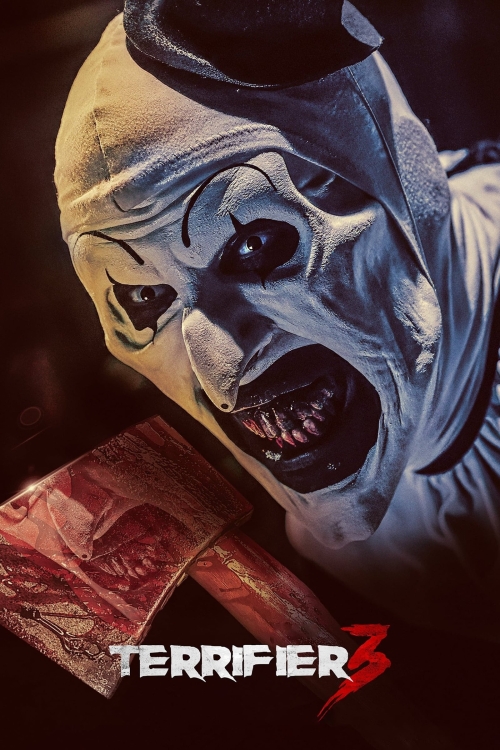 Ver Terrifier 3 (2024) online gratis, poster, sinopsis, tráiler, reparto y más