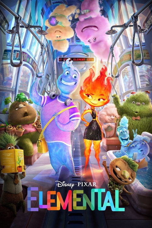 Ver Elemental (2023) online gratis, poster, sinopsis, tráiler, reparto y más