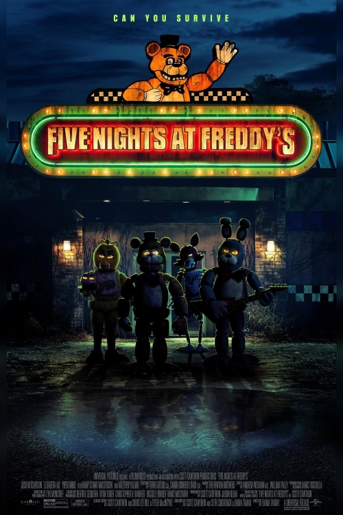 Ver Five Nights At Freddy's (2023) online gratis, poster, sinopsis, tráiler, reparto y más
