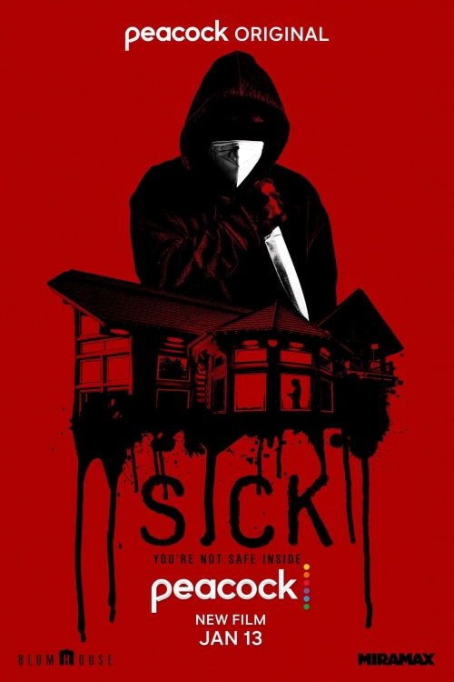 Ver Sick (2022) online gratis, poster, sinopsis, tráiler, reparto y más