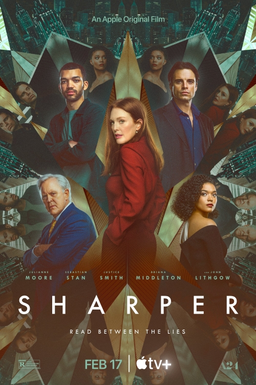 Ver Sharper (2023) online gratis, poster, sinopsis, tráiler, reparto y más