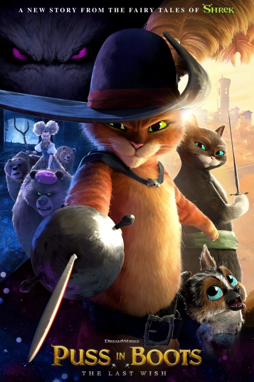 Ver Puss In Boots: The Last Wish (2022) online gratis, poster, sinopsis, tráiler, reparto y más