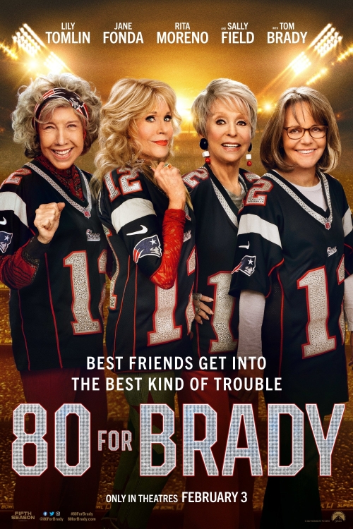 Ver 80 For Brady (2023) online gratis, poster, sinopsis, tráiler, reparto y más