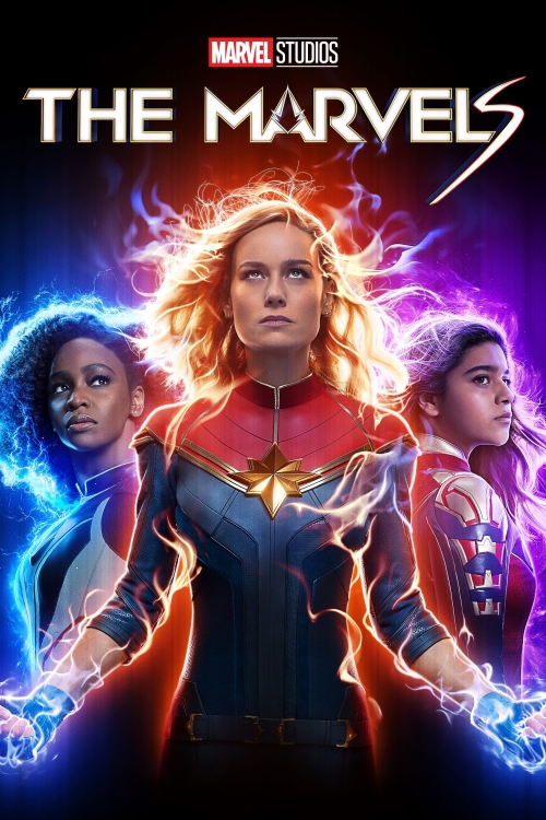 Ver The Marvels (2023) online gratis, poster, sinopsis, tráiler, reparto y más