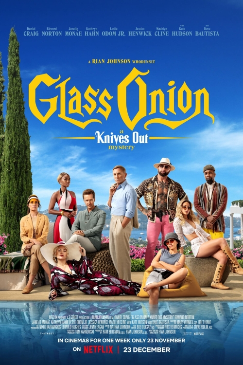 Ver Glass Onion: A Knives Out Mystery (2022) online gratis, poster, sinopsis, tráiler, reparto y más