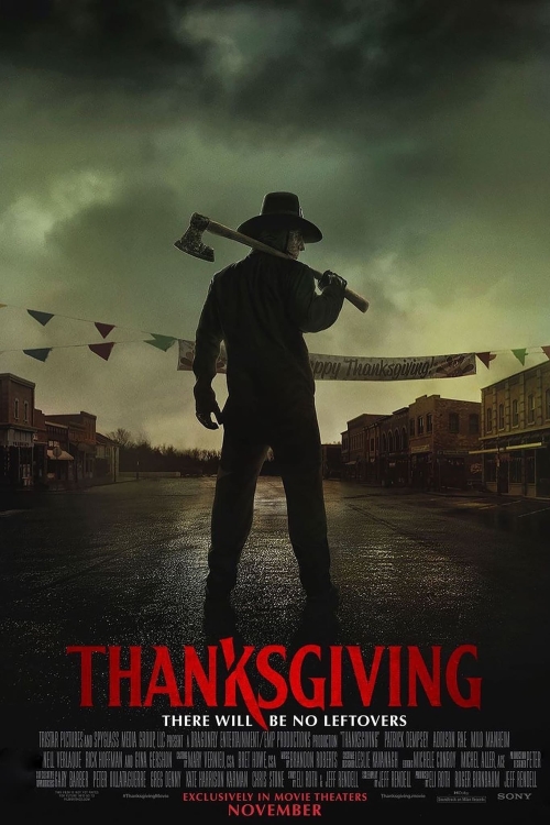 Ver Thanksgiving (2023) online gratis, poster, sinopsis, tráiler, reparto y más