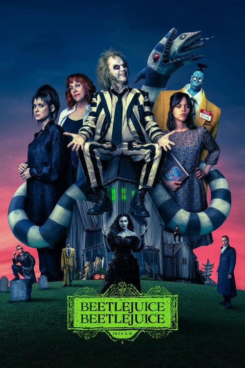 Ver Beetlejuice Beetlejuice (2024) online gratis, poster, sinopsis, tráiler, reparto y más