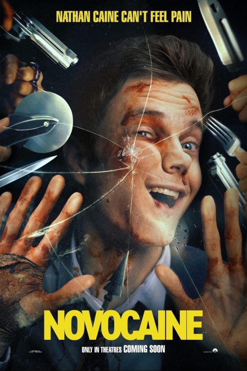 Ver Novocaine (2025) online gratis, poster, sinopsis, tráiler, reparto y más
