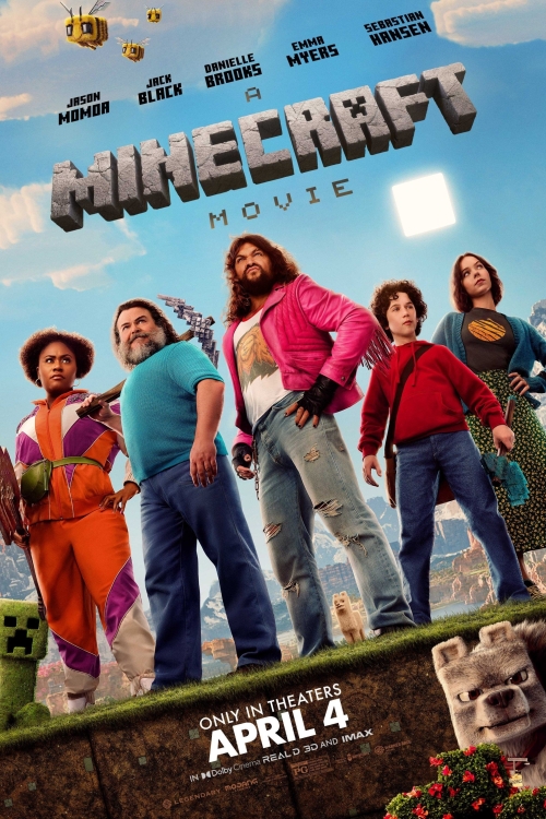 Ver A Minecraft Movie (2025) online gratis, poster, sinopsis, tráiler, reparto y más