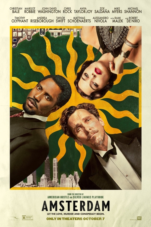 Ver Amsterdam (2022) online gratis, poster, sinopsis, tráiler, reparto y más