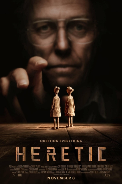 Ver Heretic (2024) online gratis, poster, sinopsis, tráiler, reparto y más