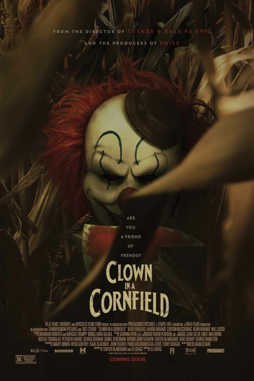 Ver Clown In A Cornfield (2025) online gratis, poster, sinopsis, tráiler, reparto y más
