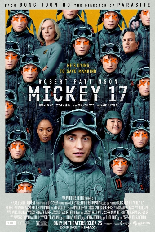 Ver Mickey 17 (2025) online gratis, poster, sinopsis, tráiler, reparto y más