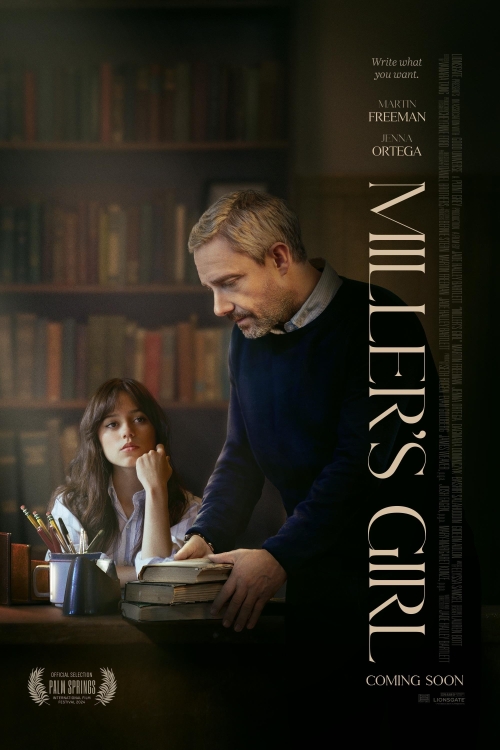 Ver Miller's Girl (2024) online gratis, poster, sinopsis, tráiler, reparto y más