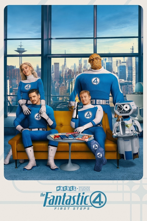 Ver The Fantastic 4: First Steps (2025) online gratis, poster, sinopsis, tráiler, reparto y más