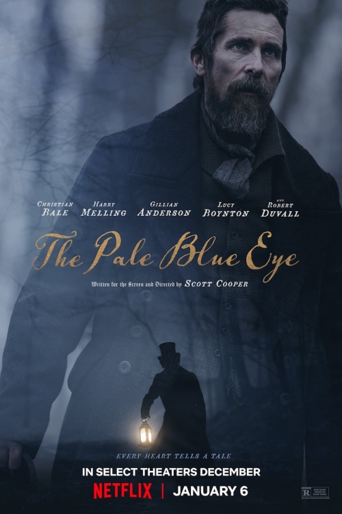 Ver The Pale Blue Eye (2022) online gratis, poster, sinopsis, tráiler, reparto y más