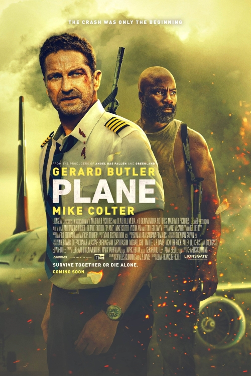 Ver Plane (2023) online gratis, poster, sinopsis, tráiler, reparto y más