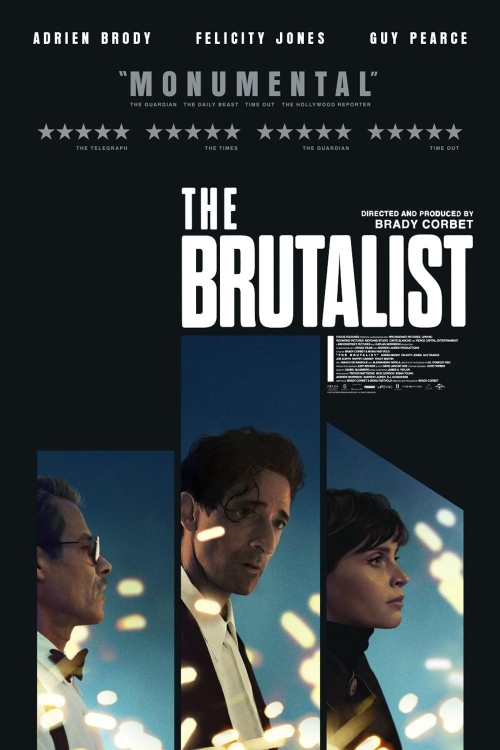 Ver The Brutalist (2024) online gratis, poster, sinopsis, tráiler, reparto y más