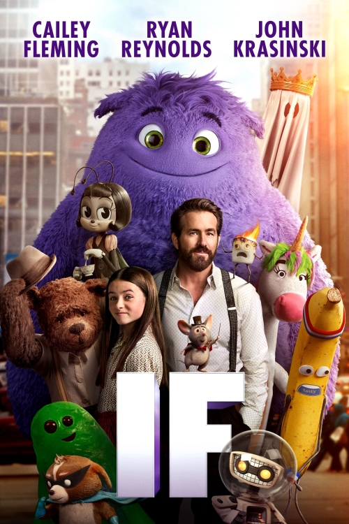 Ver If (2024) online gratis, poster, sinopsis, tráiler, reparto y más